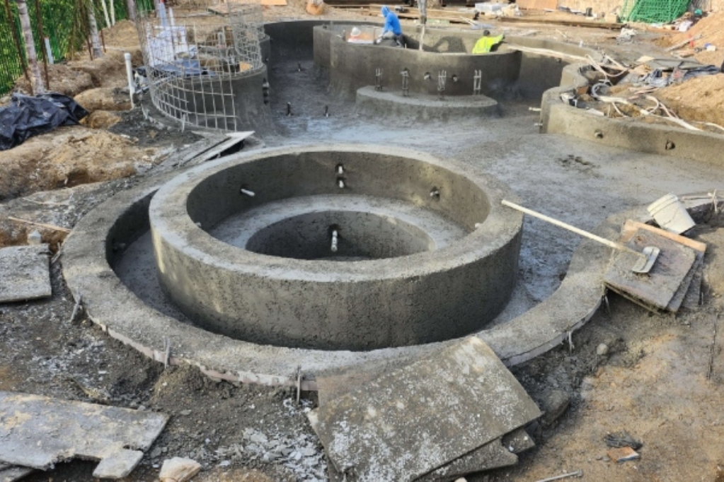 Shotcrete for Swimming Pools